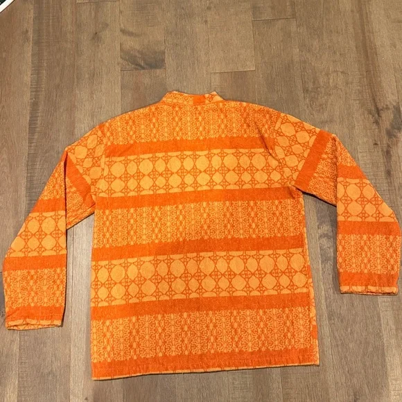 OAS COMPANY ORANGE VENTURA TERRY
CARDIGAN - Medium - Picture 6 of 7